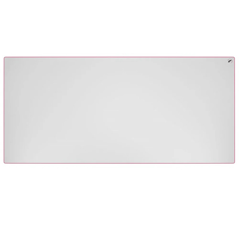Odin ZeroGravity 3XL 48" x 24" Extended Gaming Mouse Pad - White/Pink Stitching - حصيرة الفأرة